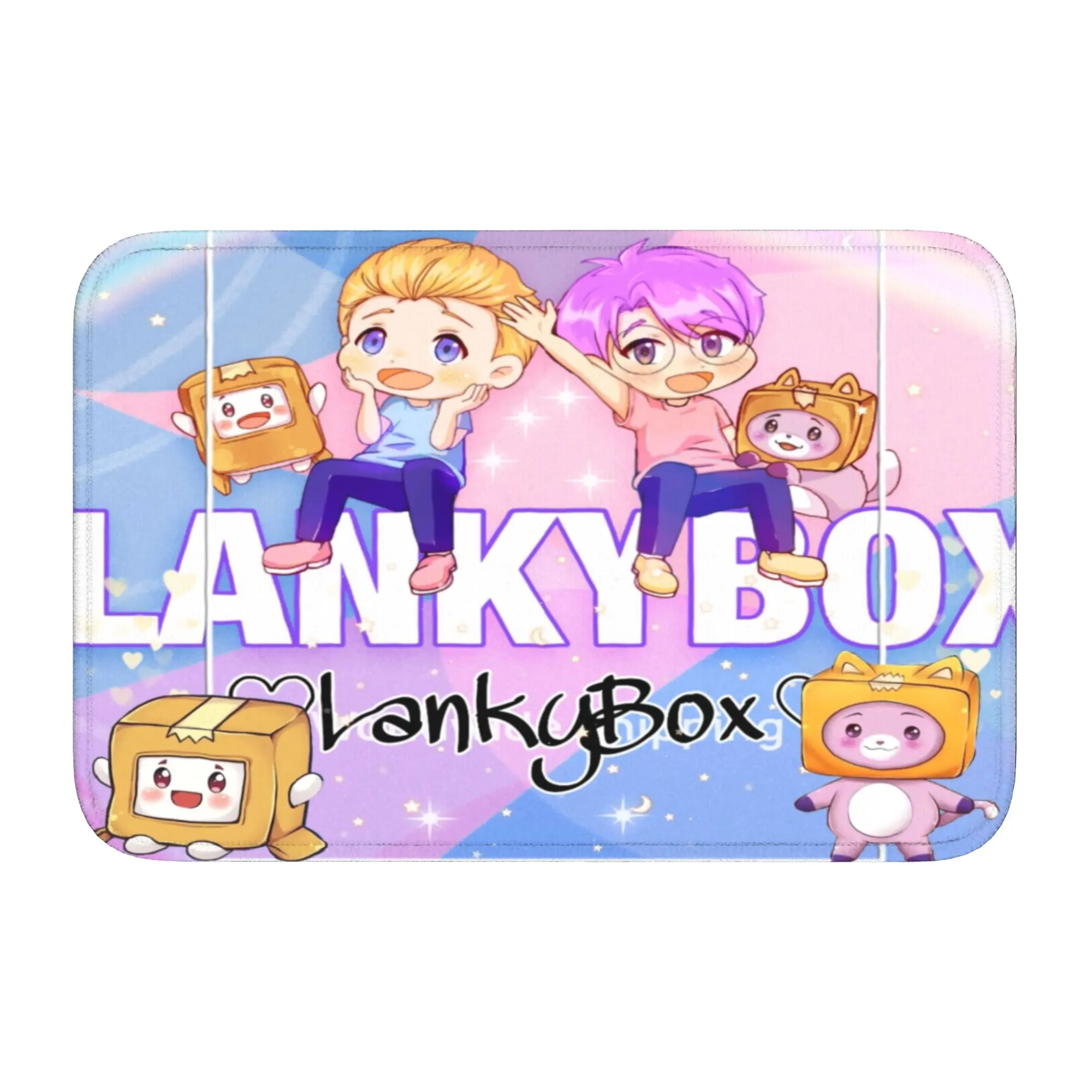 Custom Game Lanky Box Fashion Anime Cartoon  Doormat Non-Slip Bath Kitchen Mat Bedroom Balcony Door Floor Entrance Carpet Rug