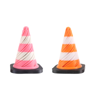 3D printed traffic bucket spiral cone, simulated obstacle traffic bucket model, decompression push and push music