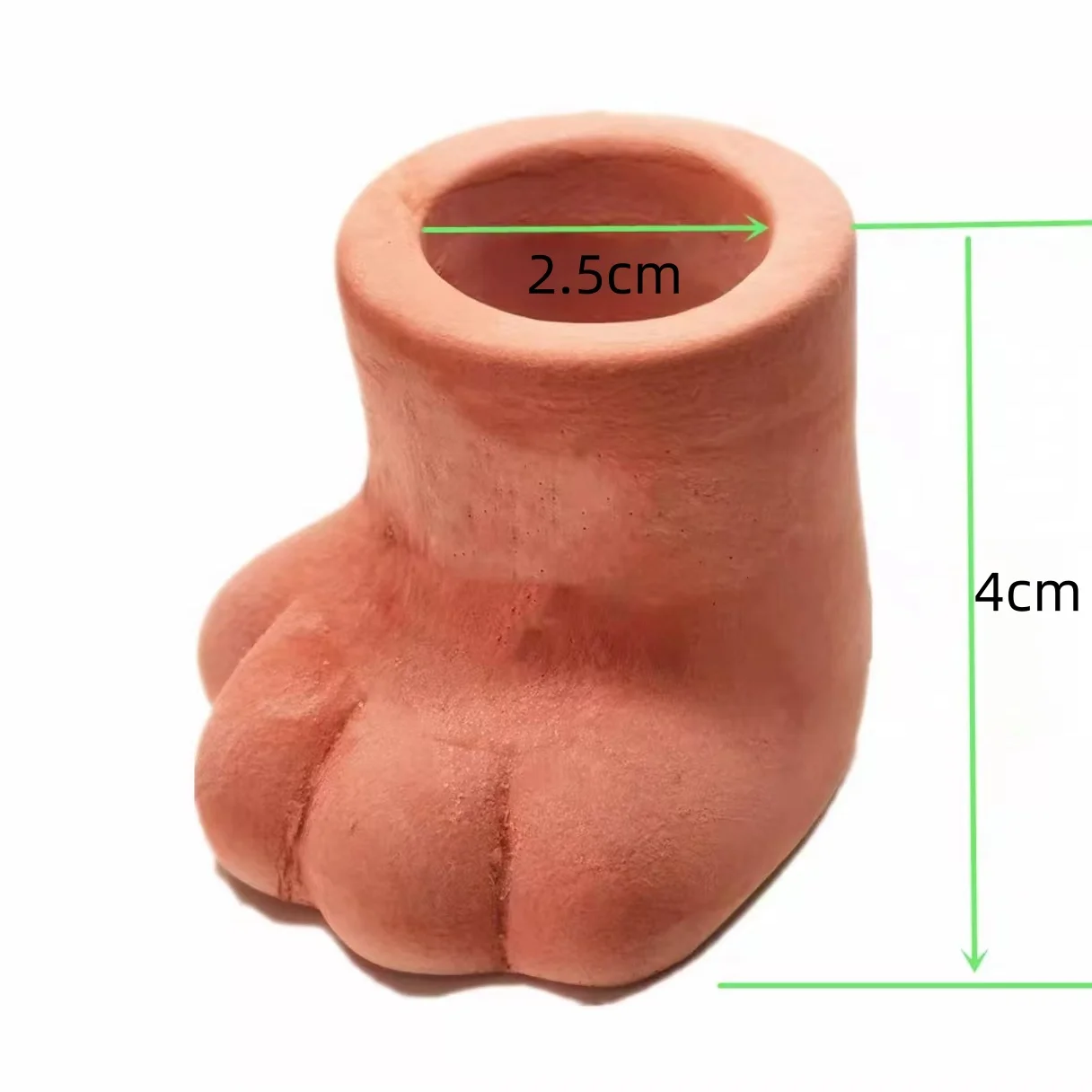 Cat\'s Paw Shape Flowerpot Silicone Mold Cute Claw Succulent Concrete Pot Mold Gypsum Epoxy Resin Microlandscape Moulds