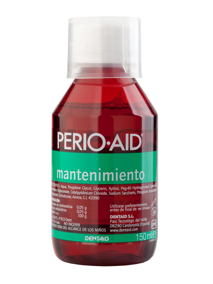 Perio aid mouthwash maintenance 150 ml-oral antiseptic rinse with chlorhexidin