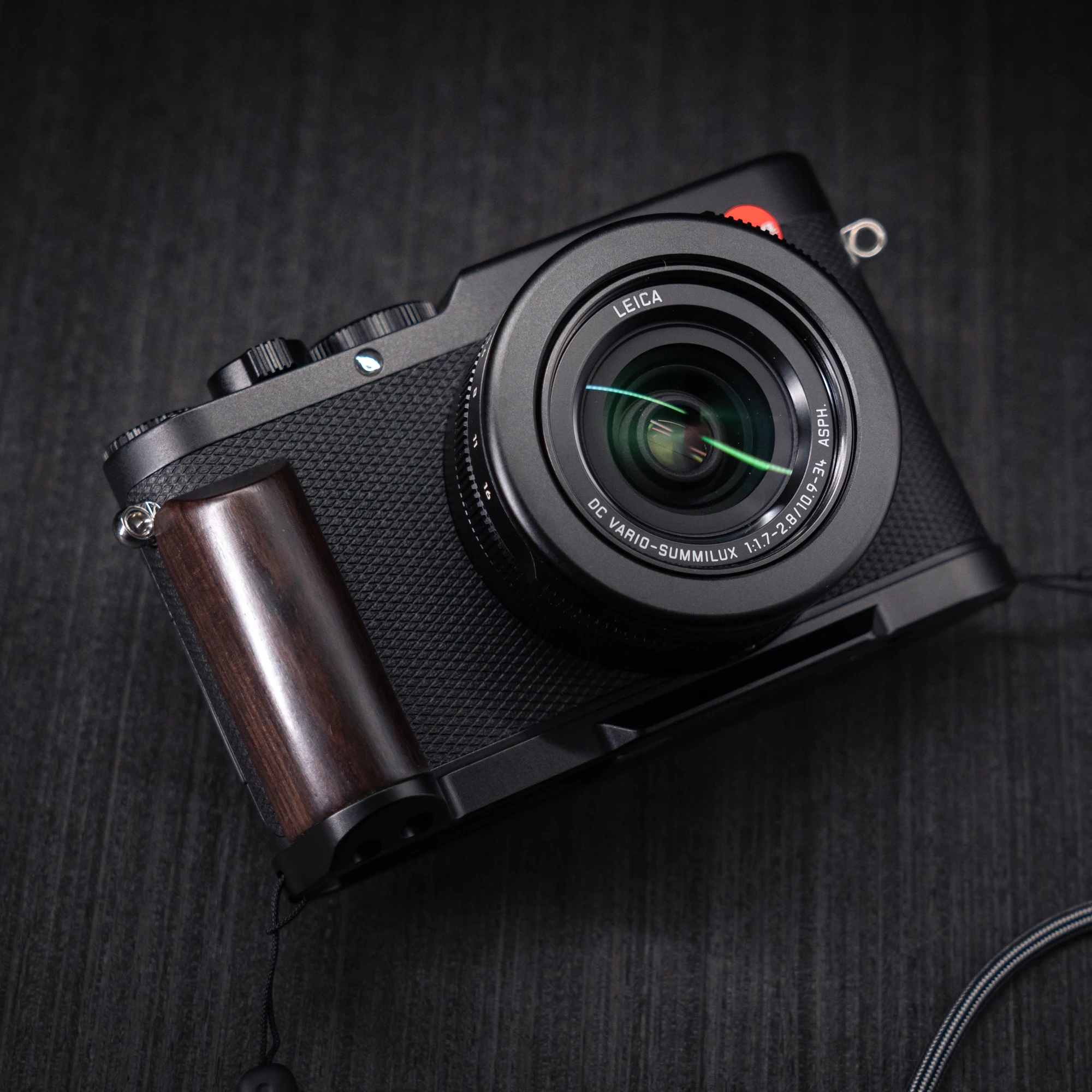 YUWOOD DLUX8 L-förmige Montageplatte mit Holzgriff für Leica D-lux8, integrierte Arca-Swiss-Schnellwechselplatte für Arca-Typ-Stativ – Detail 18