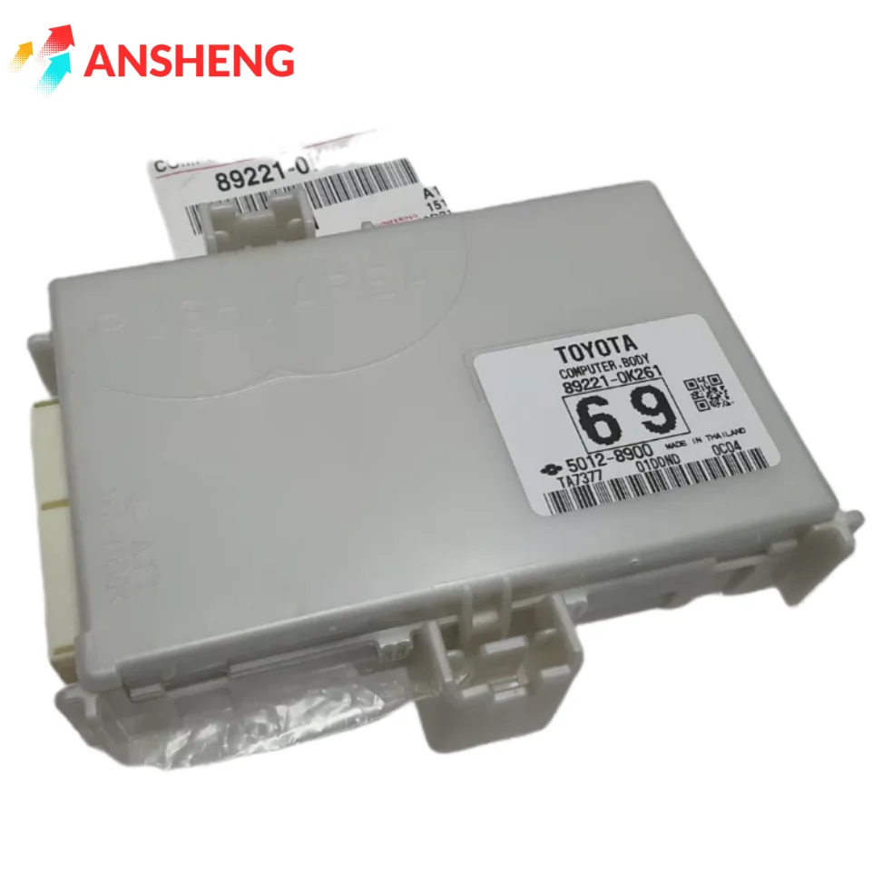 

ECU 89221-0K261 892210K261 DENSO COMPUTER ENGINE OEM for TOYOTA HILUX FORTUNER 2016-18