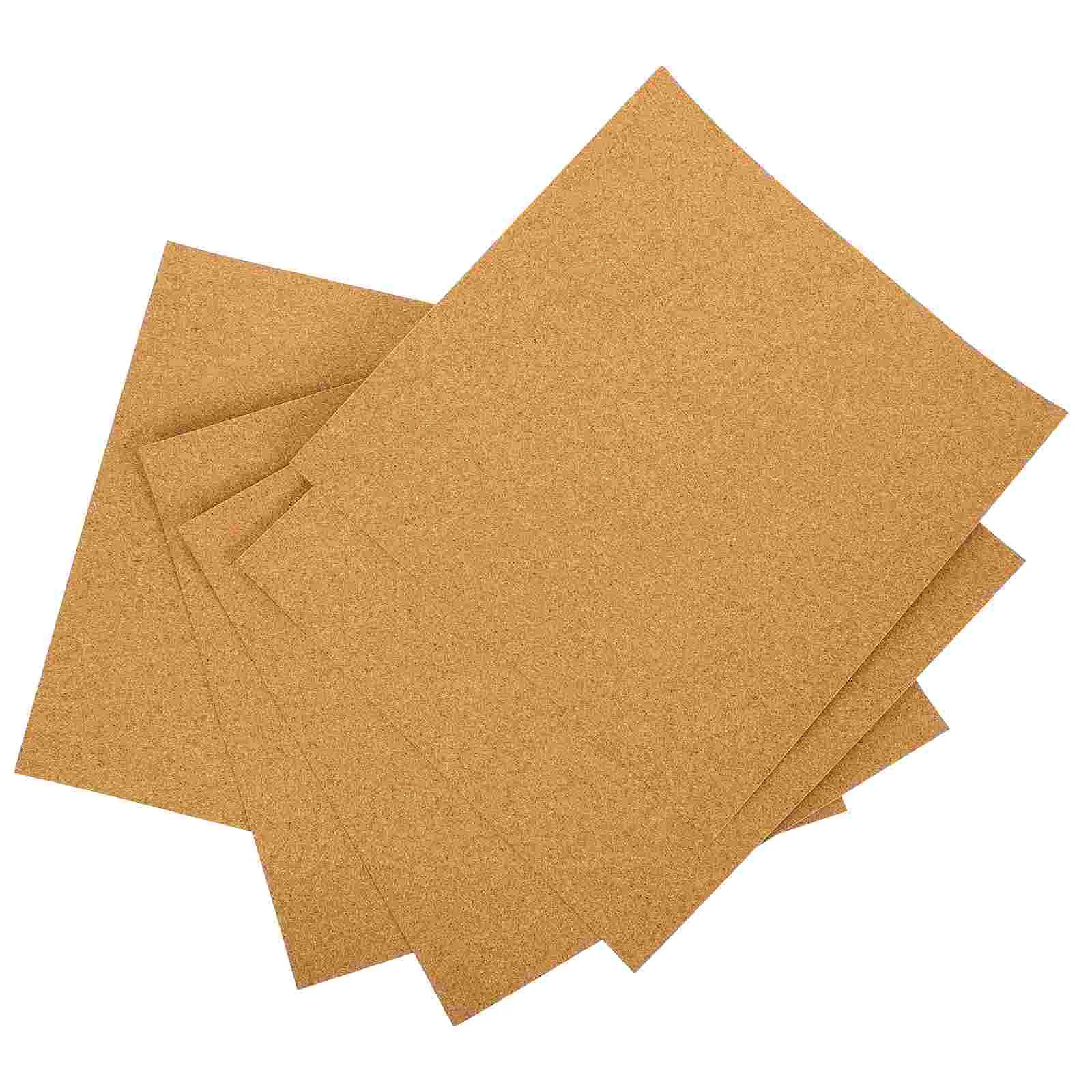 5 Pcs Square Cork Board Boards Corkboard Reminder Notice Display Bulletin Push Pin Wall Tiles Coasters