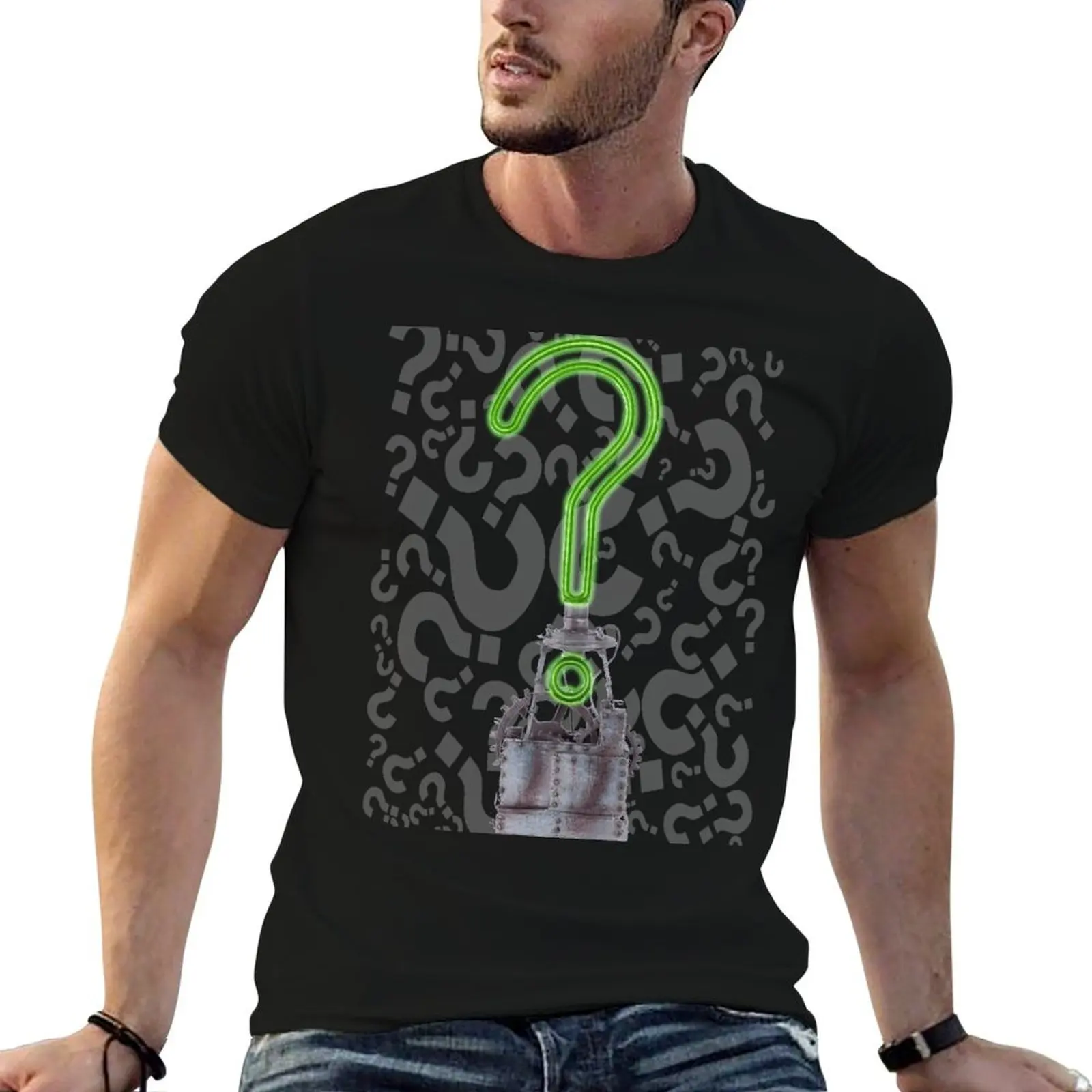 Riddlers Trophy T-Shirt summer 2026 cute tops clothing for men