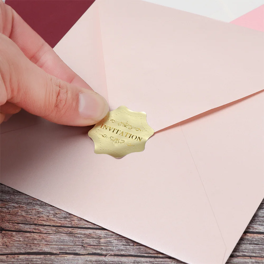 10 PCS/lot Creative School Supplies Pearlescent Greeting Card Encased Square Paper Envelopes Envelope Bag Pearl Papers