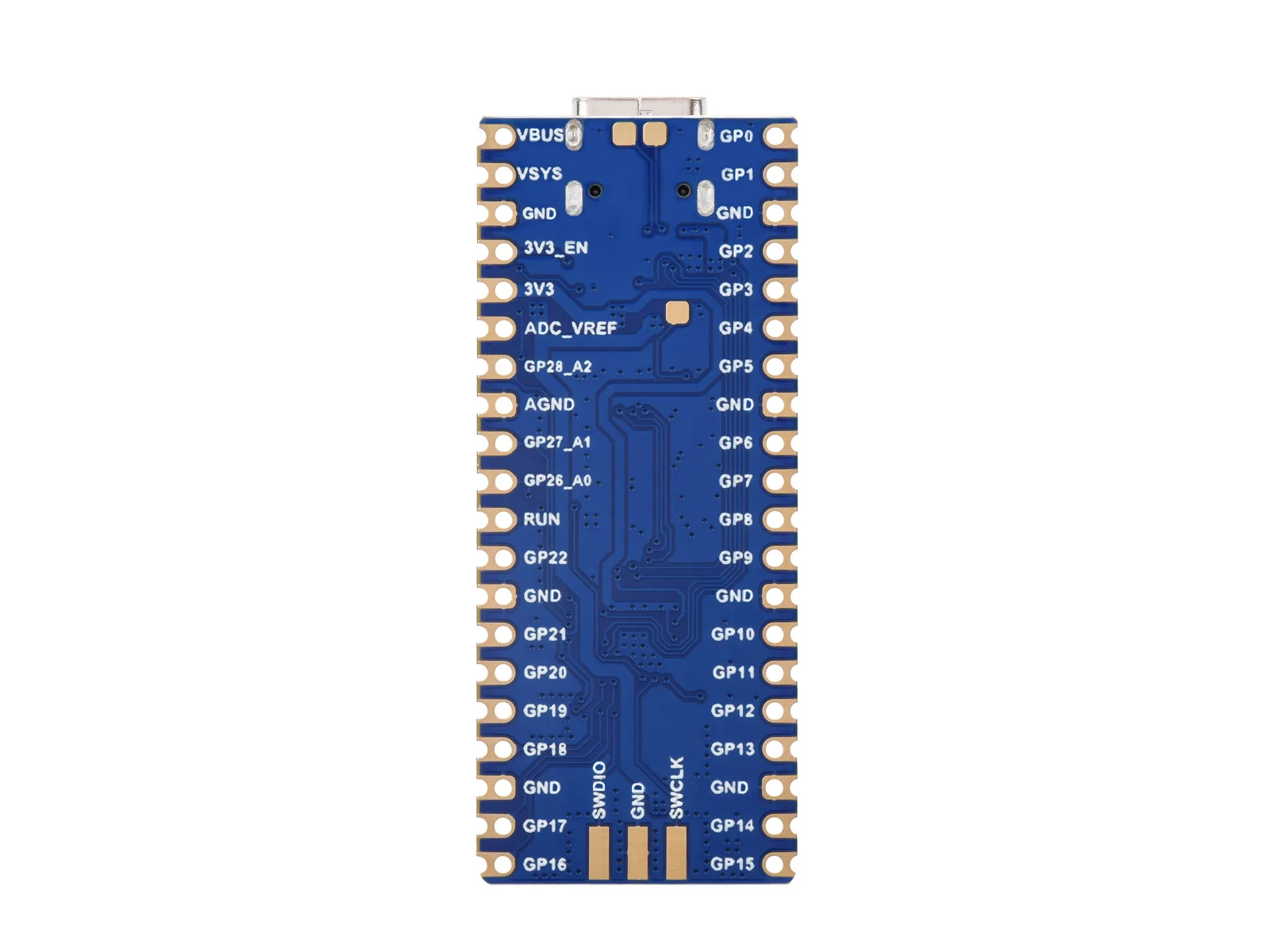 Waveshare RP2350-Plus Development Board,With 16GB Flash memory,Compatible With Most Of The Raspberry Pi Pico Add-On Modules