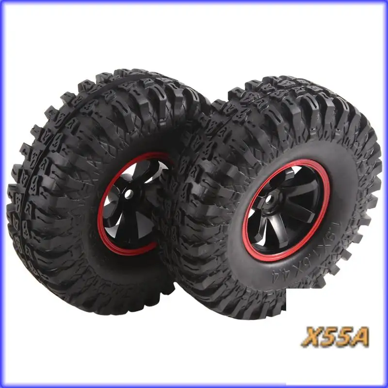 XX-115 มม.สูง 12 มม.รถบรรทุก RC ล้อและยางอะไหล่อุปกรณ์เสริมสำหรับ 1/10 สเก็ตออฟโรดมอนสเตอร์,ชุด 4