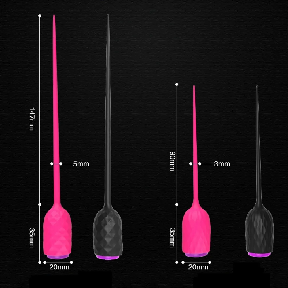 Urethral Catheter Dilator Sounding Vibrator Sex Toys For Men Horse Eye Stick Penis Stimulator Urethral Plug Male Masturbator