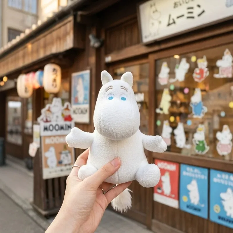 

20CM Cute Anime Moomins Series Stuffed Toy Hug Pillow Cartoon Role Kawaii Creativity Plush Toy Boys and Girls Birthday Gift