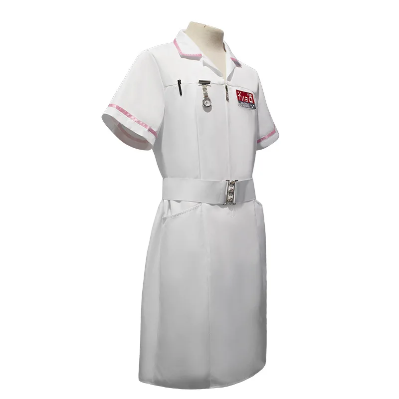 مجموعة أزياء الرسوم المتحركة الموحدة مكونة من قطعة واحدة - لـ Comic Con، والمهرجانات، والحفلات الموسمية، والعروض المسرحية والكرنفالات، والجوكر الممرضات