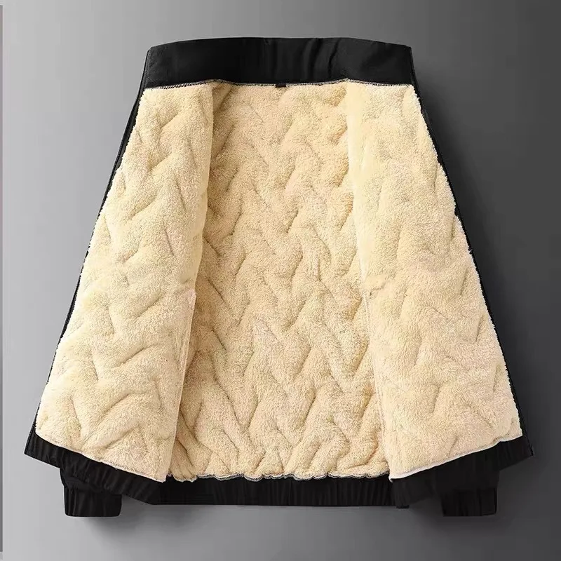 الشتاء الدافئة دعوى الرجال قطعتين مجموعة الخريف والشتاء سميكة بناطيل كاجوال سترة قطن دافئة سترة جاكيتات رجل