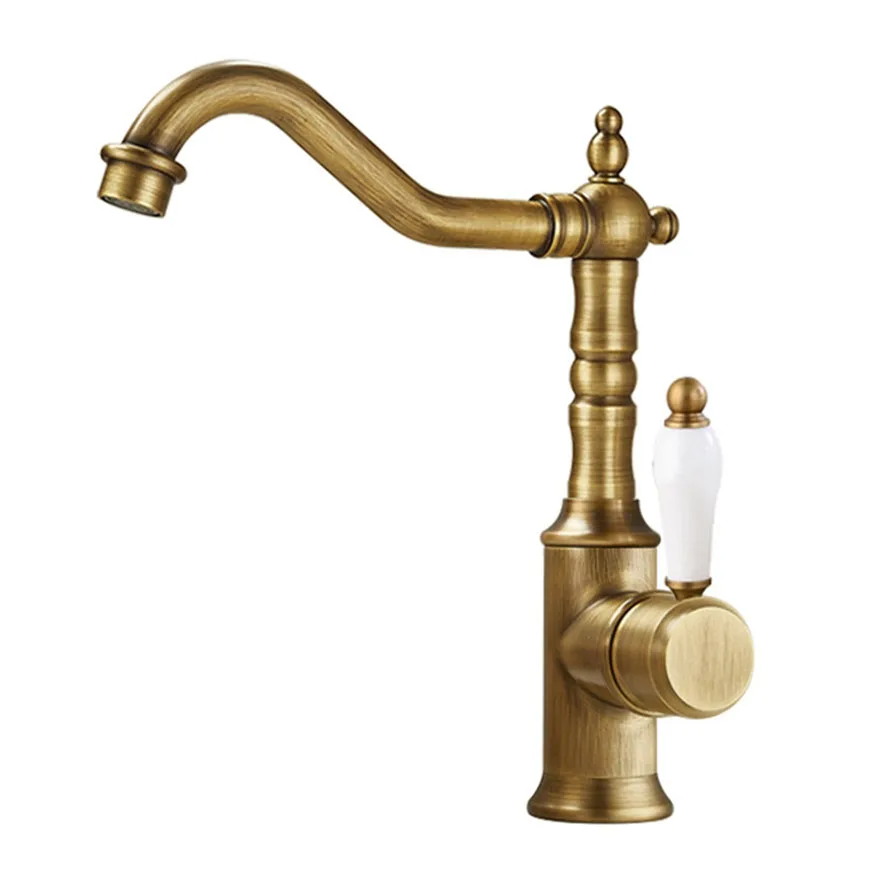 

Antique Color Basin Faucets Brass Crane Bathroom Faucets Hot and Cold Water Mixer Tap Contemporary Mixer Tap torneira
