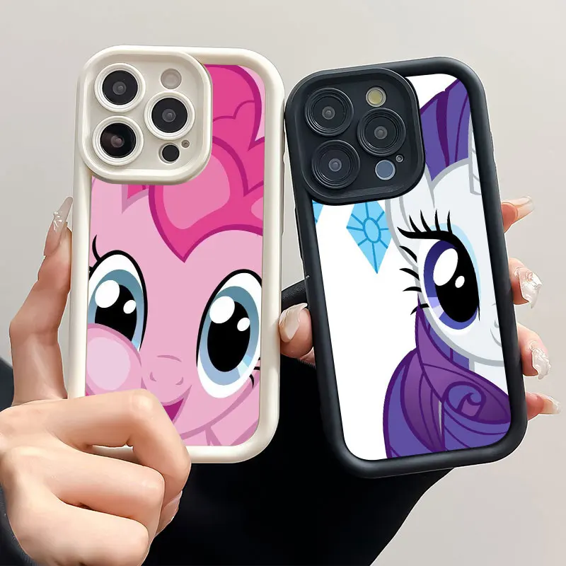 My Little Pony Sky Eye Stairs Soft Silicone Phone Case For Apple iPhone 12 13 Mini 11 14 15 16 Pro Max 7 8 Plus