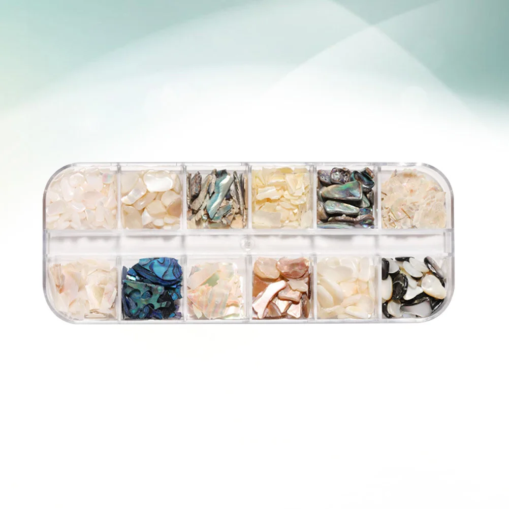 

1Set Shell Nail Art Stickers Creative Nail Patches DIY Manicure Decals Perfect for Party Holiday Events Manicure Decals