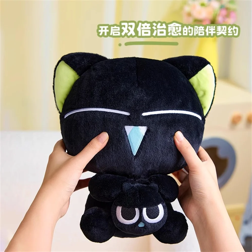 Officiële Anime The Legend of Luo Xiao-Hei Xiao Hei Kussen Pop Speelgoed Pluche Gevulde Originele Cartoon Cosplay Leuk Cadeau