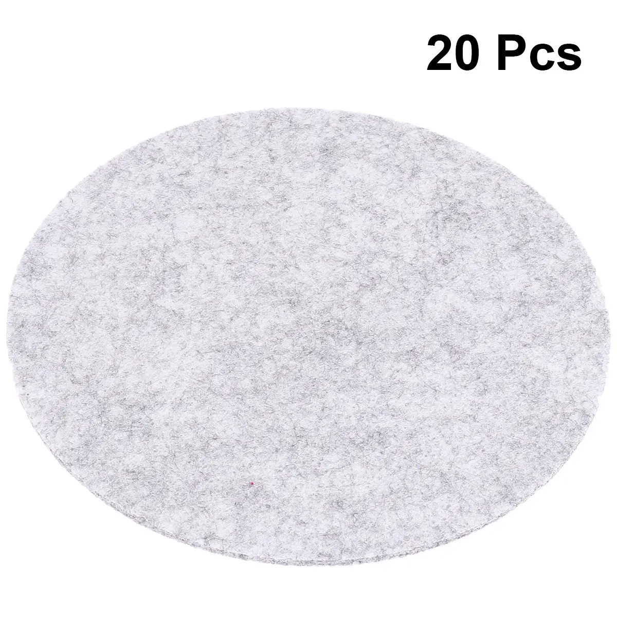 20 Pcs Round Felt Mats Non Slip Furniture Pads for Planter Pot Coasters Table Chair Feet Protective Waterproof Anti Scratch