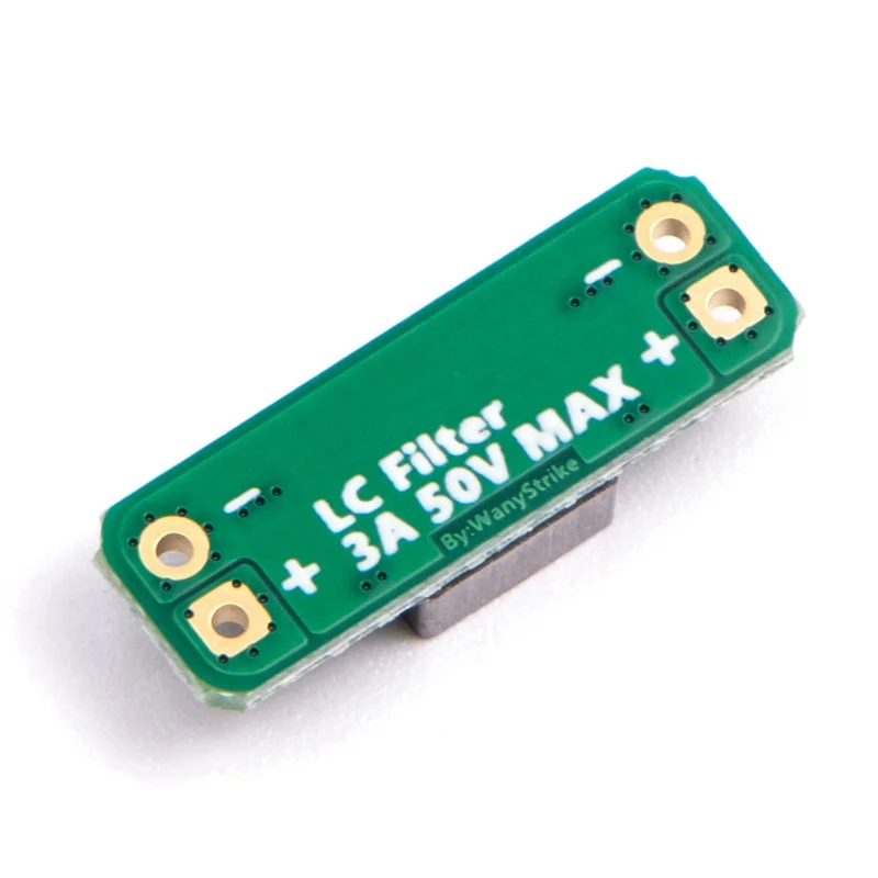 ABGN 5 uds módulo de filtro de circuito LC 3A 5-30V filtro de circuito de protección de polaridad inversa incorporado para Dron RC FPV