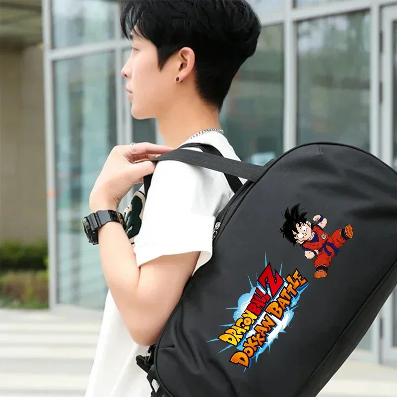 Dragon Ball Men Gym Bag Waterproof Fitness Bag Sport Man Outdoor Portable Tote Bags Large Capacity Travel Yoga Shoulder Bags