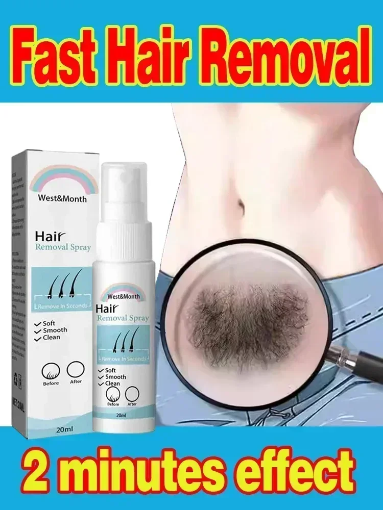 Gran oferta, depilación indolora en aerosol, depilación permanente, axilas, piernas, brazos, inhibidor del crecimiento del cabello, crema para el cuidado del cuerpo