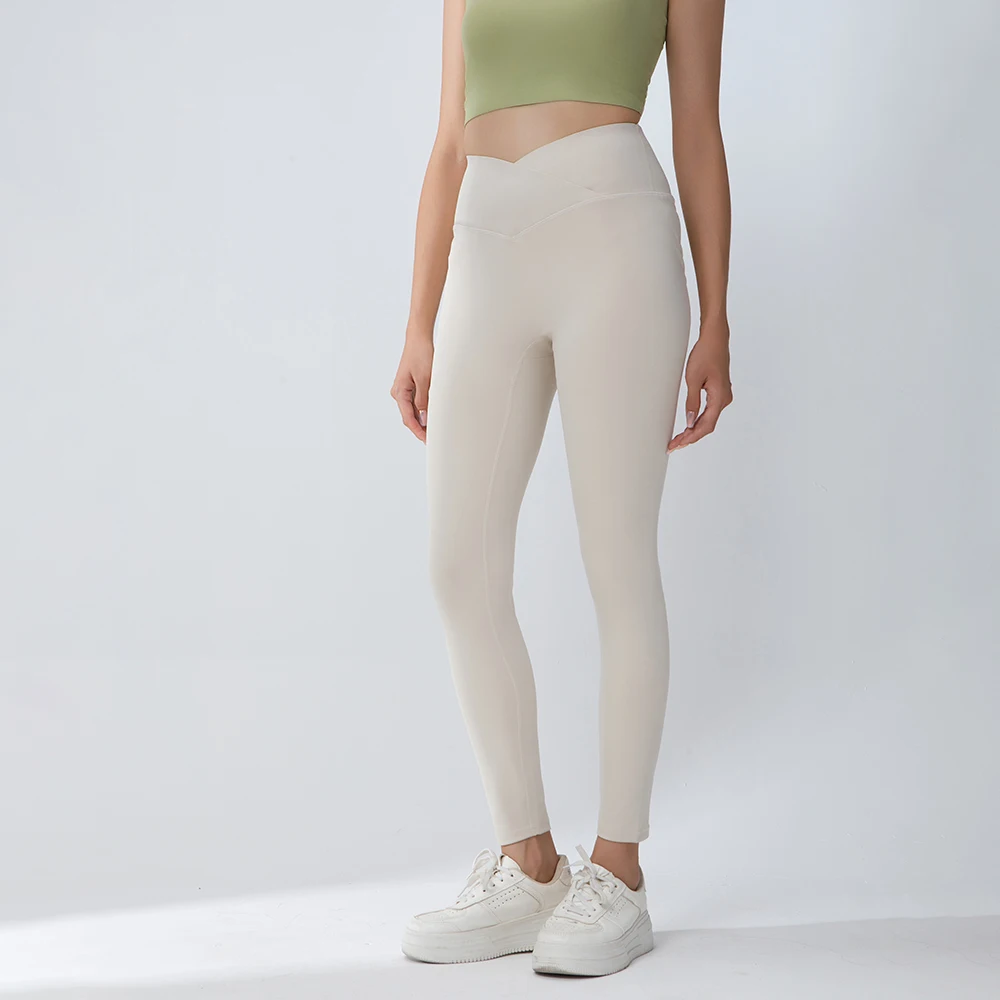 

Cross Waist-Sculpting Yoga Miracle Pants, a must - have for sports. High elasticity, slimming and butt - lifting.