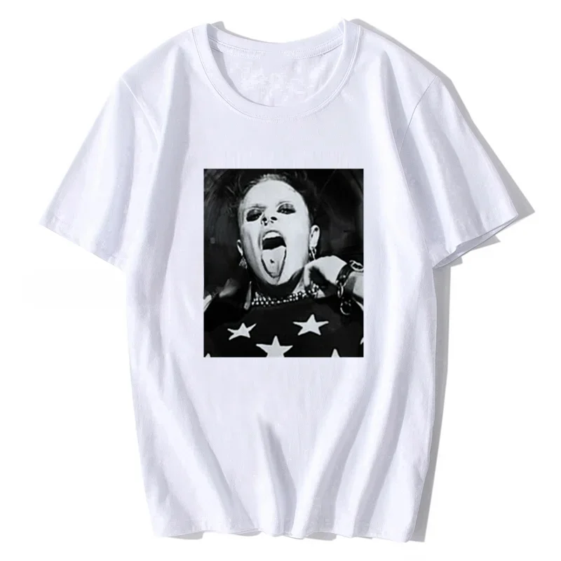 Angler Gift Summer Cotton Short Sleeve O-Neck Men  Tees StreetwearKeith Flint Prodigy Firestarter Electroni Angle Streetwear