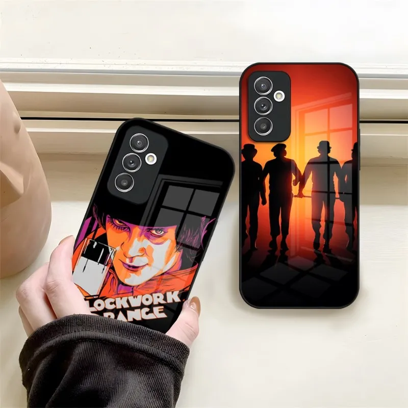 A Clockwork Orange Film Phone Case Tempered Glass For Samsung A14 A21 A34 A52 A71 A20 A31 A12 A51 A40 A32 A72 A30 A54 Cover