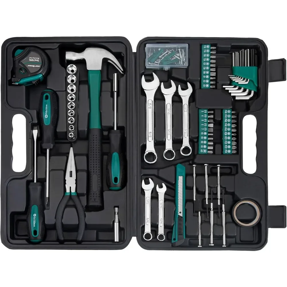 

148 Piece Tool Kit for Car and Home Repairs Ideal for DIY Enthusiasts