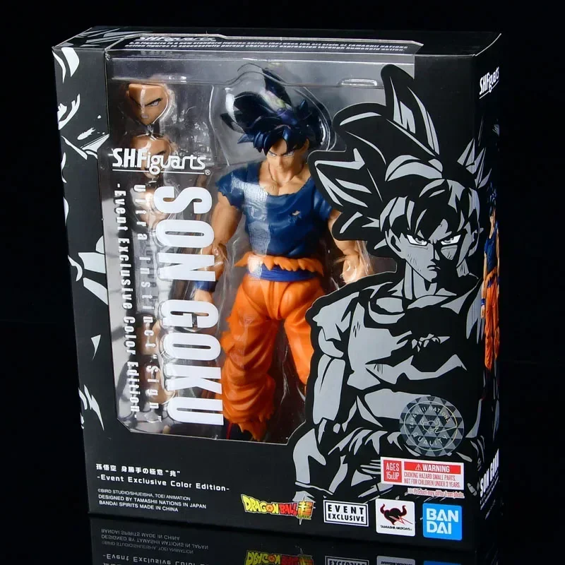 

В наличии Bandai S.H.Figuarts Dragon Ball Sun Goku Ultra Instinct Form Venue Эксклюзивная фигурка CJ Коробка для доставки Игрушки Подарки