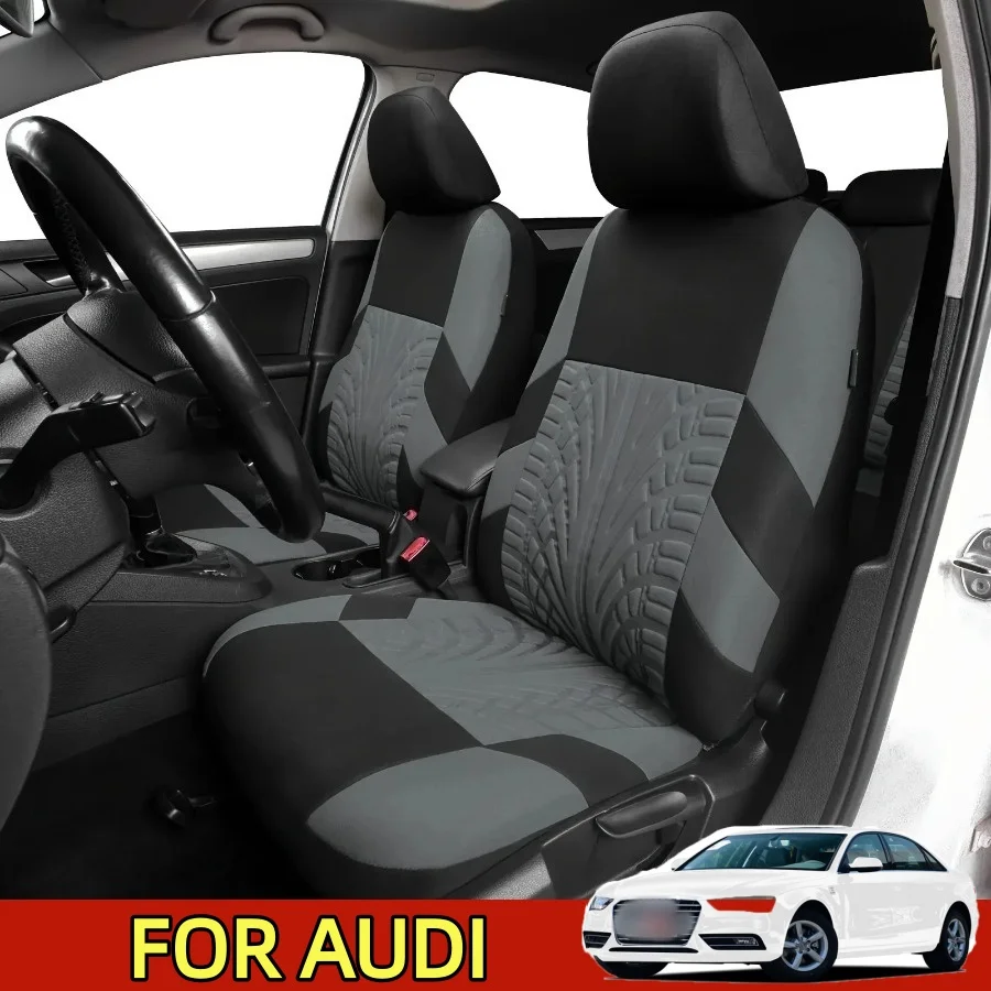 

FOR AUDI Seat Covers L LE XLE 2012 2013 2014 2015 2016 2017- Custom Fit Car Seat Covers Full Set, Breathable Cloth cover