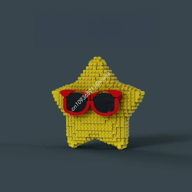 

655 шт. MOC Luckys Star Sculptures, строительные блоки, рождественский расширенный дисплей для серьезных коллекционеров кирпичей, детский креативный подарок