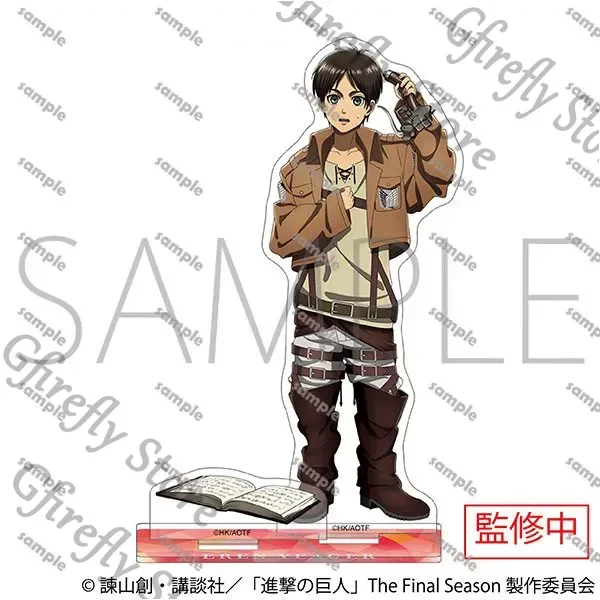 

Attack on Titan Become Small Series Acrylic Stand Figure Eren Jaeger Mikasa.Ackerman Ornaments Cosplay Decor Mascot 10-13cm