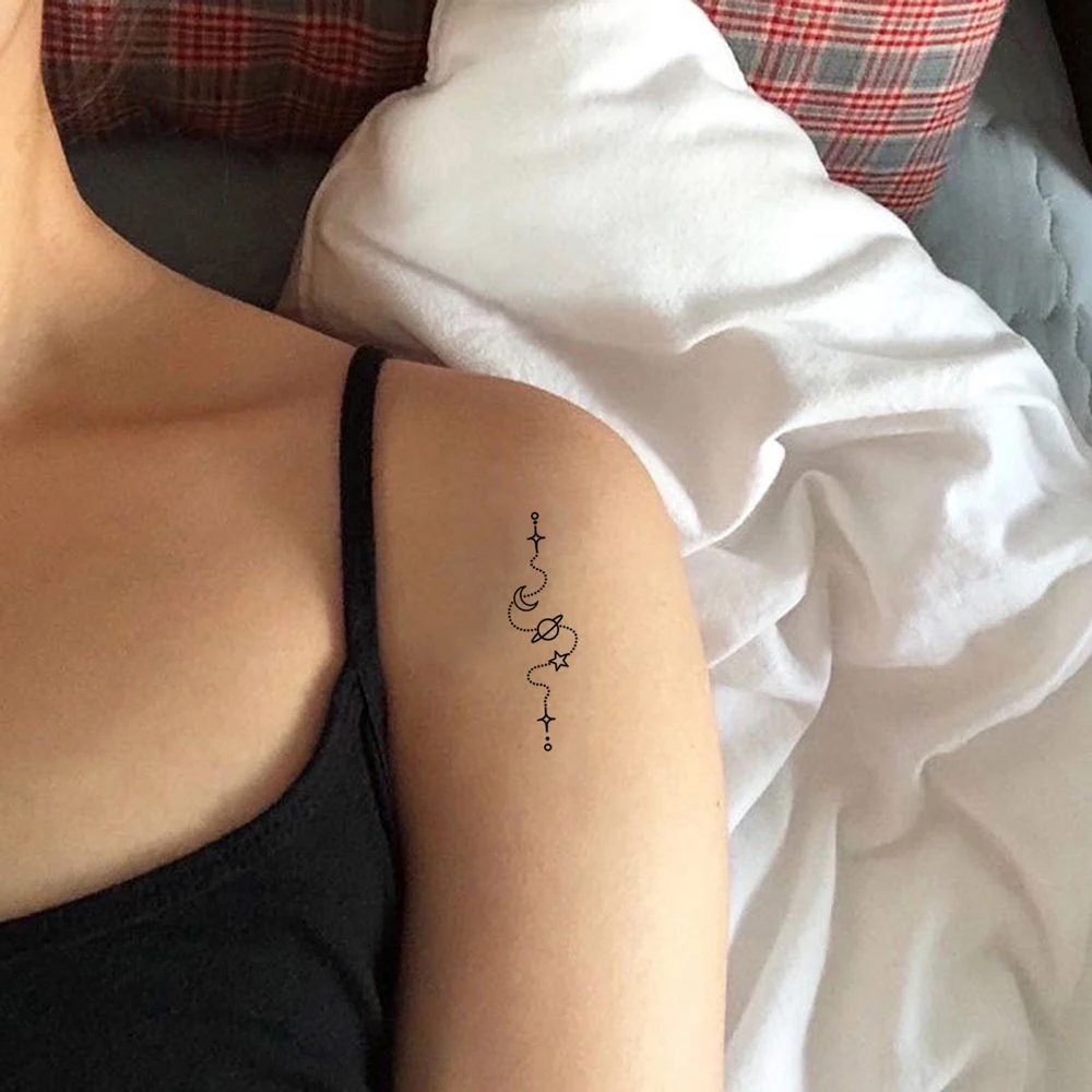 10 Arkuszy Ślicznych Naklejek Tatuaży Wodoodporne Mini Tatuaże Tymczasowe Dla Kobiet Mężczyzn Ręka Noga Sztuczne Tatuaże na Ramię Twarz Kostkę