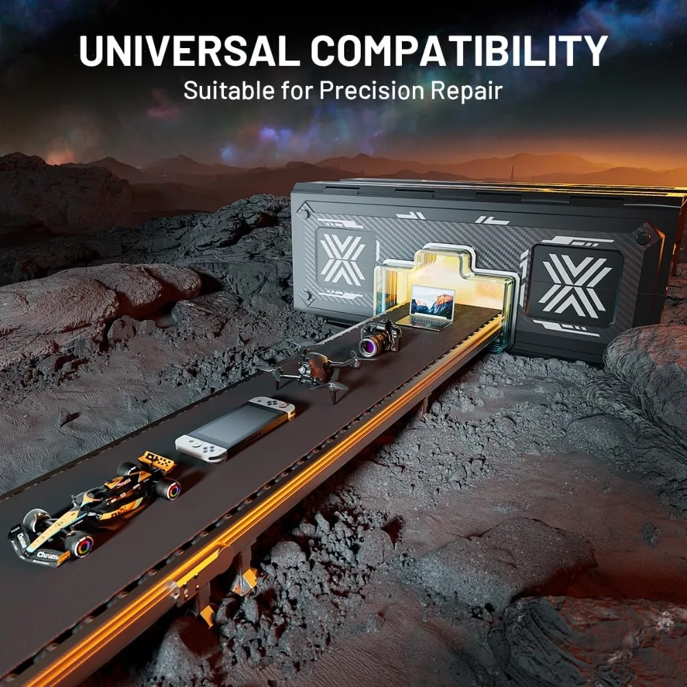 Set di cacciaviti elettrici, cacciavite a batteria 181 in 1, 3 impostazioni di coppia con 160 punte di precisione magnetiche, cacciavite elettrico