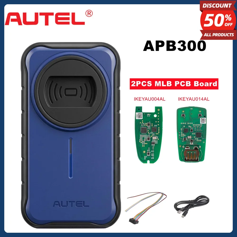 Autel APB300 VAG Key Programmer MQB MLB Platform IMMO Data Reader Compatible with MaxiIM IM508 IM608 For VW Audi Porsche Skoda