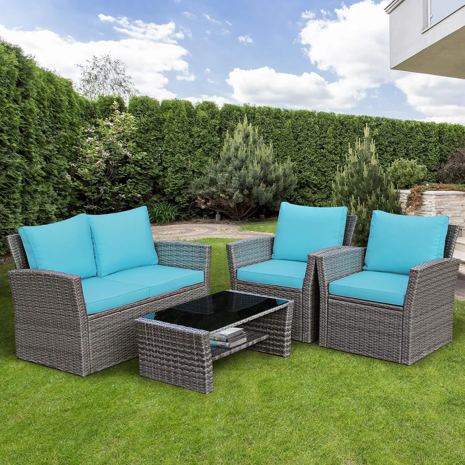 Thumbnail 3 - #8 Latest Rattan Garden Sofa Sets Updates