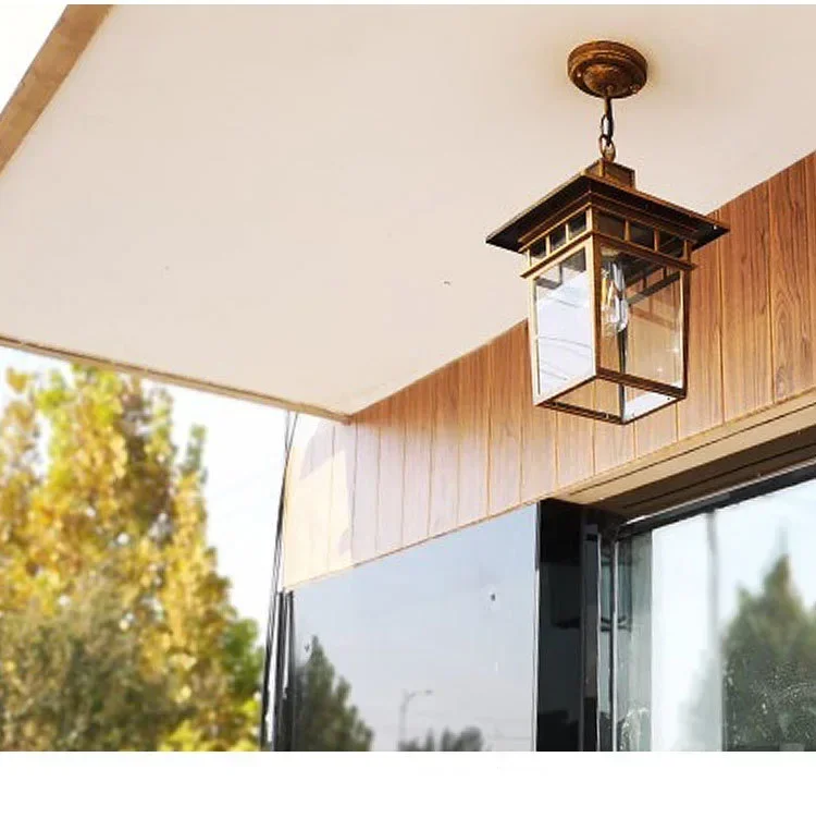 Chandelier Outdoor Waterproof And Rust-Proof Courtyard Lamp Corridor Aisle Balcony   Villa Garden Small
