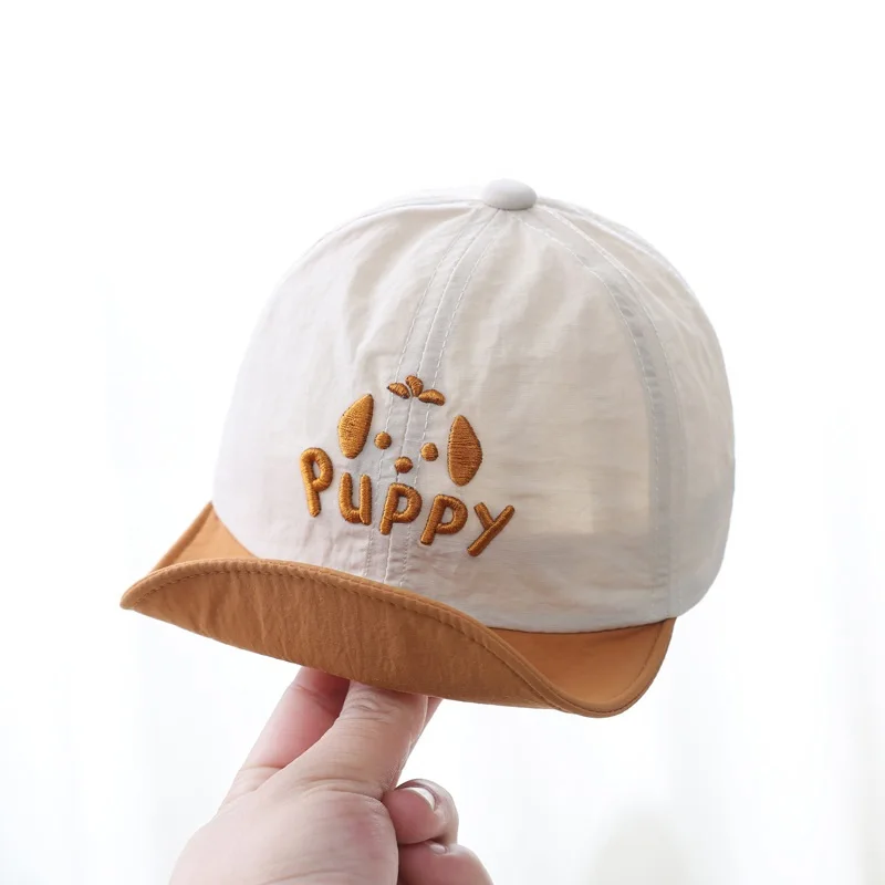 4 Colors Summer Boys Cartoon Dog Baseball Caps Kids Outdoor Sun Hat Headwear Accessories 6-24M