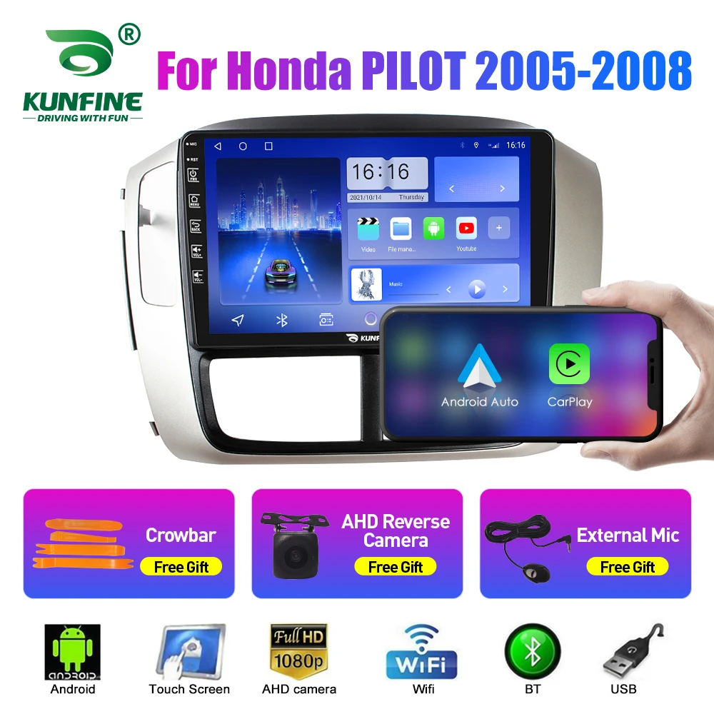 Car Radio For Honda EDIX 2004-2009 2Din Android Octa Core Car Stereo DVD GPS Navigation Player Multimedia Android Auto Carplay