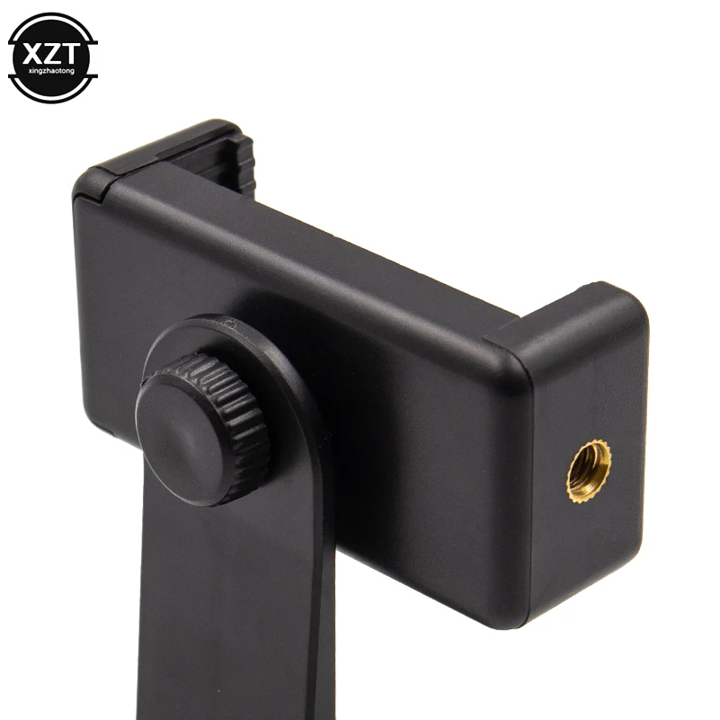 Universale rotazione di 360 gradi Mini Clip per telefono leggero 1/4 vite supporto per telefono cellulare supporto per treppiede da scrivania per IPhone xiaomi Samsun