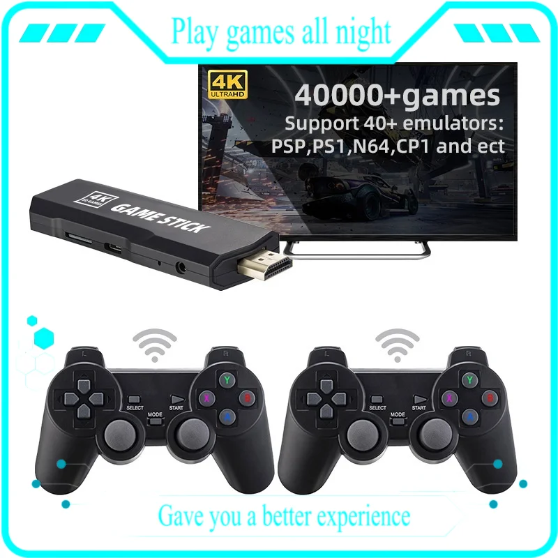 

Y5 Lite Домашний игровой контроллер с поддержкой 4k Hd Выход 60 кадров в секунду Беспроводная игровая консоль в стиле ретро с кабелем-адаптером для карты памяти