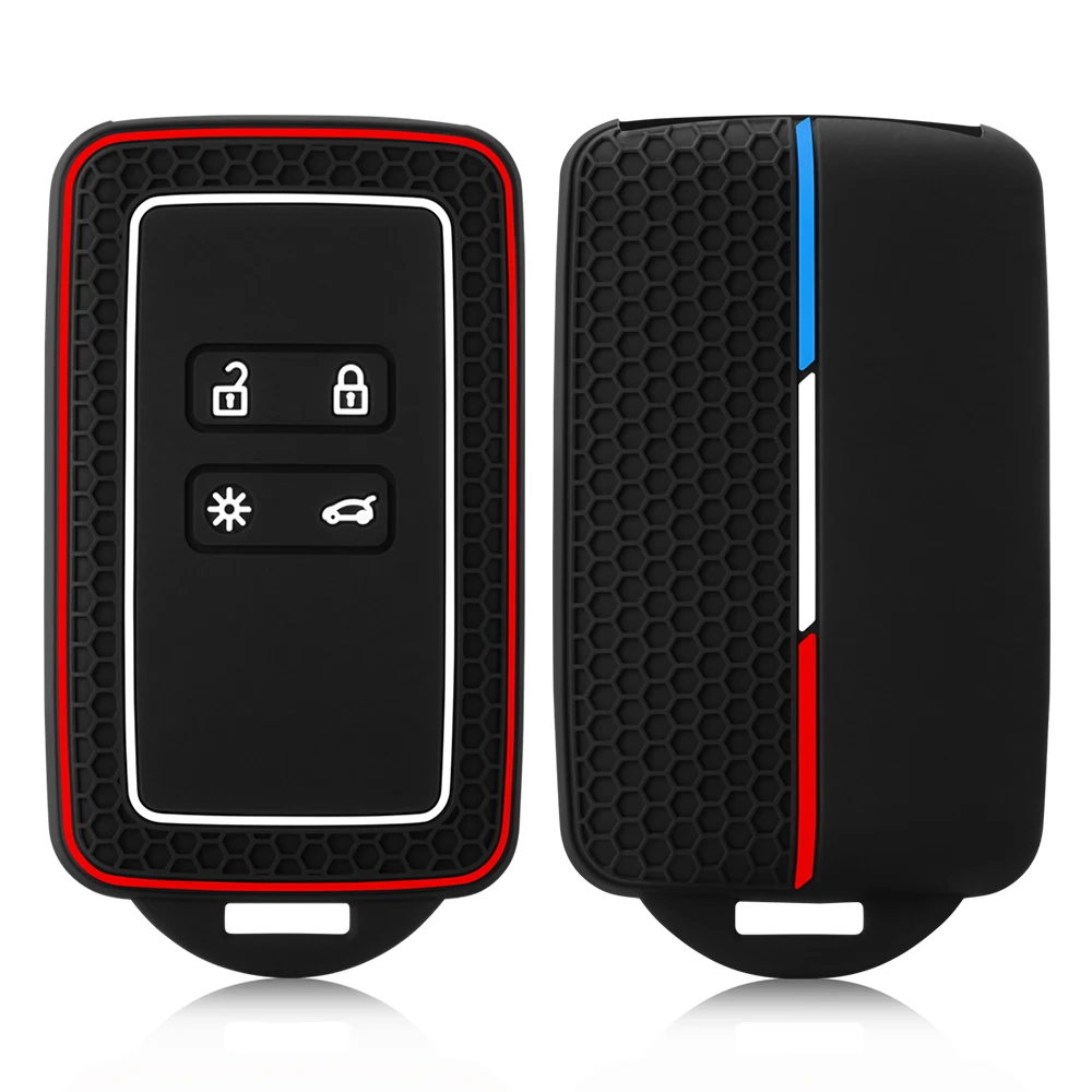 غطاء حافظة مفتاح من السيليكون لرينو أسترال كابتور أركانا كوليوس زوي ذات المناظر الطبيعية الخلابة داسيا سانديرو داستر لوجان عداء ببطء كادجار كليو ميجان