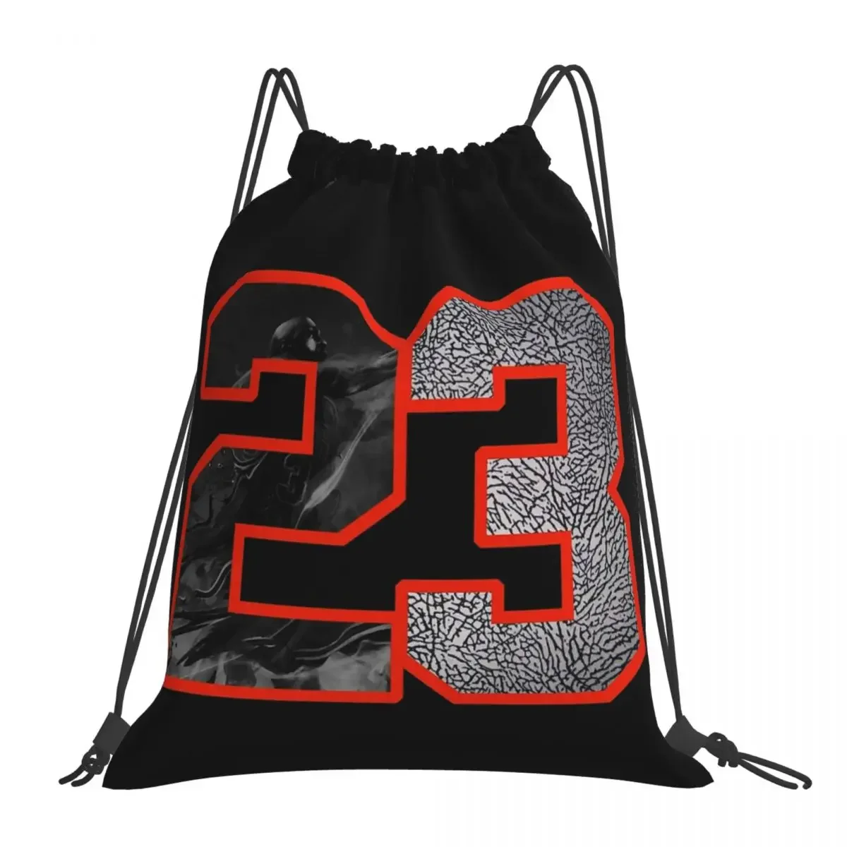 

23 To The Hole Backpacks Casual Portable Drawstring Bags Drawstring Bundle Pocket Sports Bag BookBag For Travel Students