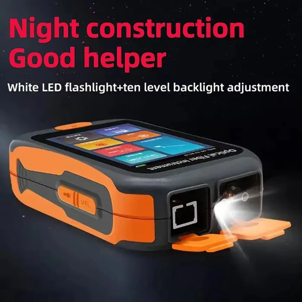 M85K Mini OTDR NK2800 Тест активного оптоволоконного прибора 1550 нм Волоконно-оптический рефлектометр и VFL OLS OPM EventMap 20 дБ 60/80 км