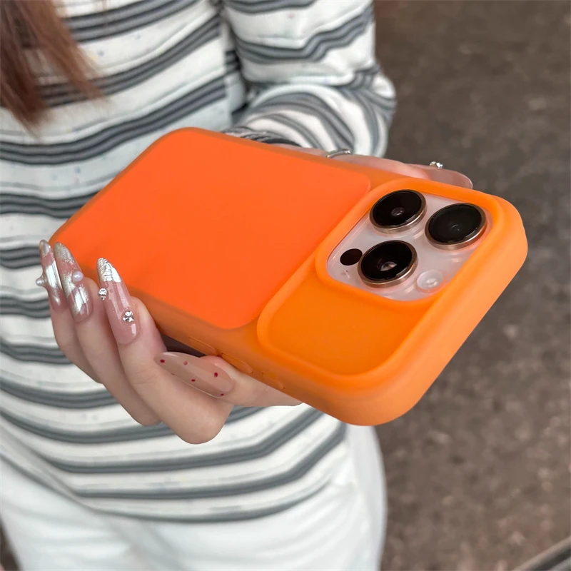 Original Flüssigsilikon Candy Jelly Farbige Matte Weiche Hülle für iPhone 18 Pro 17 16 15 Pro Max Stoßfeste Bumper-Schutzhülle – Detail 4