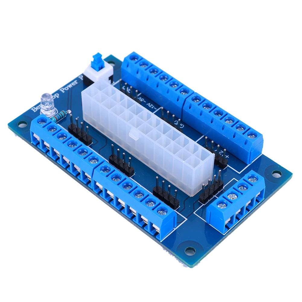 

24/20Pin Electronic DC Power Supply Breakout Module for ATX Standard Connector PC Module Computer Adapter Board DIY Accessories