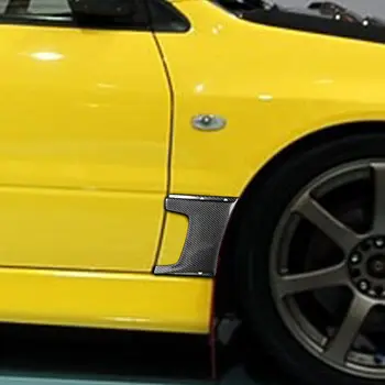 Do Mitsubishi Lancer Evolution EVO 7/8/9 generacji 2002-2009, osłona wlotu powietrza z prawdziwego włókna węglowego, akcesoria samochodowe, modyfikacja 10 best sales evo 8 włókno węglowe - №4