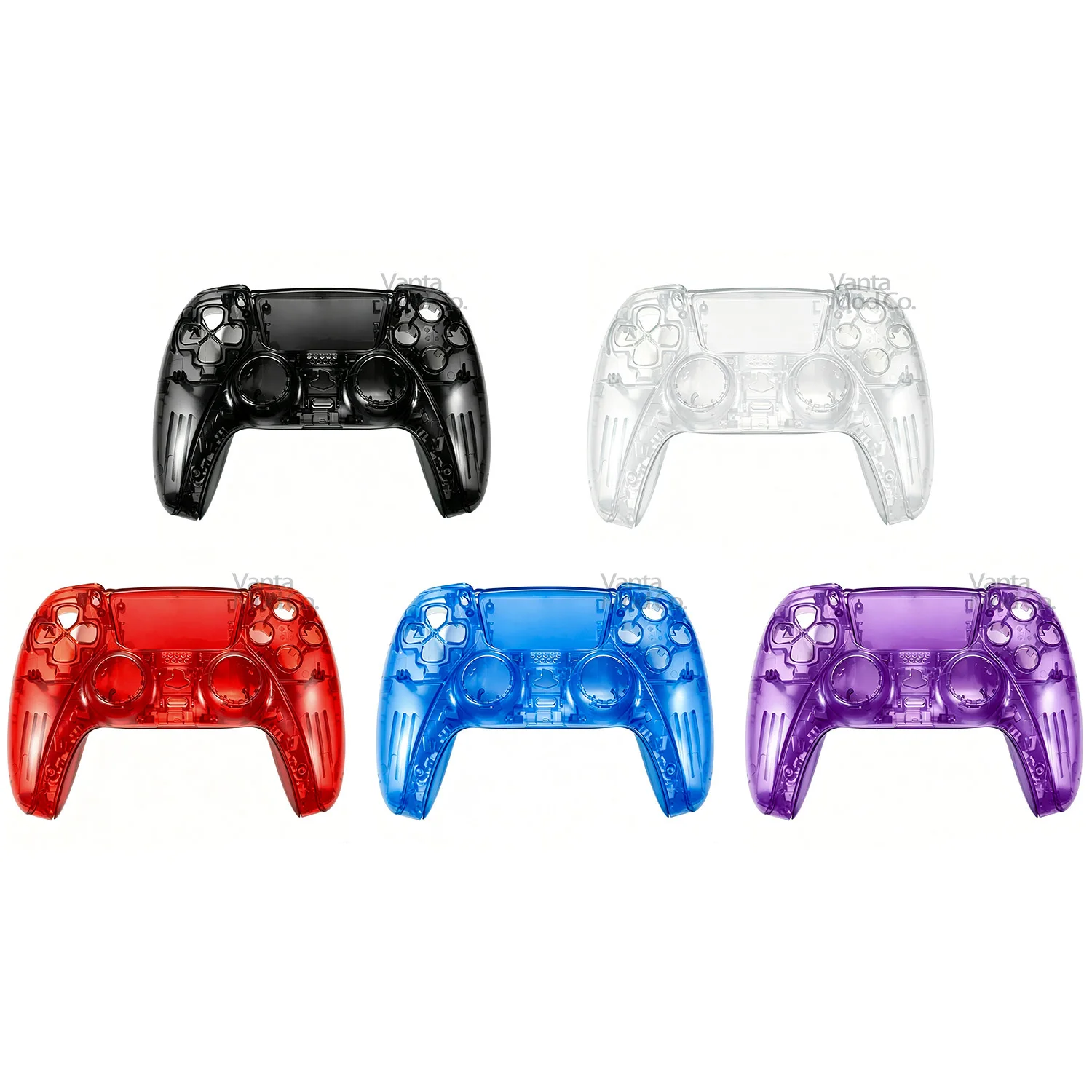FOR PS5 V3 Shell Kit Includes Front Cover  Back Cover  Decorative Strips & V3 Touchpad  For Replacement And Repair