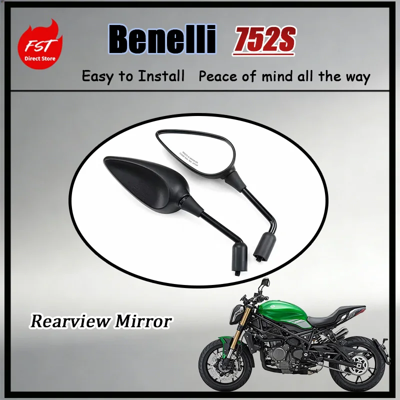 

FOR Genuine Benelli TNT899 OEM Rearview Mirror Reflector Compatible with 752S 502C BJ600GS BN600 Motorcycle Accessory