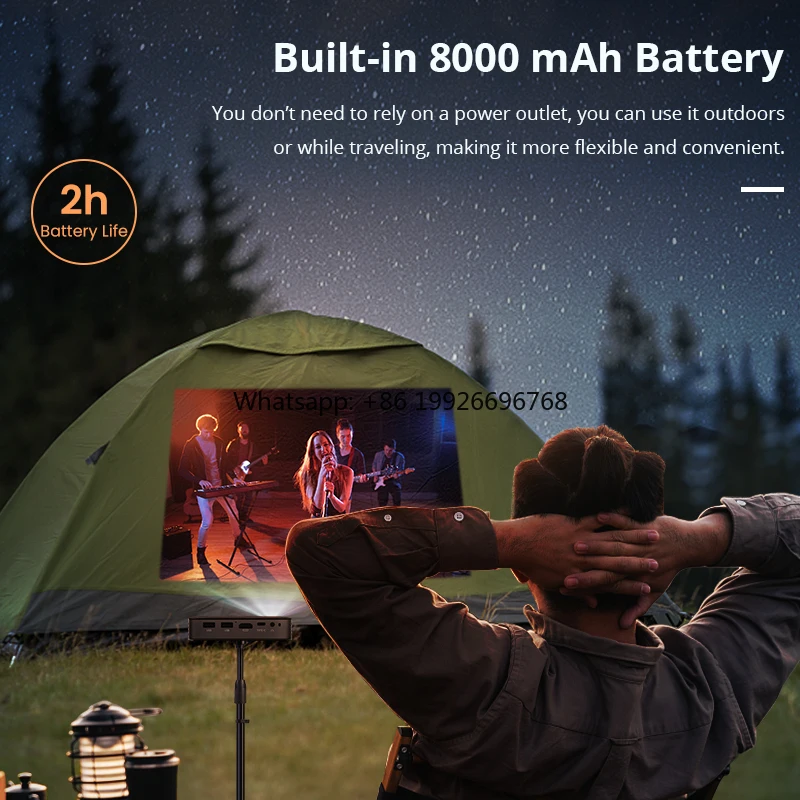 

Оптовая продажа D061 Full HD смартфоны Android проектор портативный DLP карманный проектор домашний кинотеатр мини-проектор 4k завод