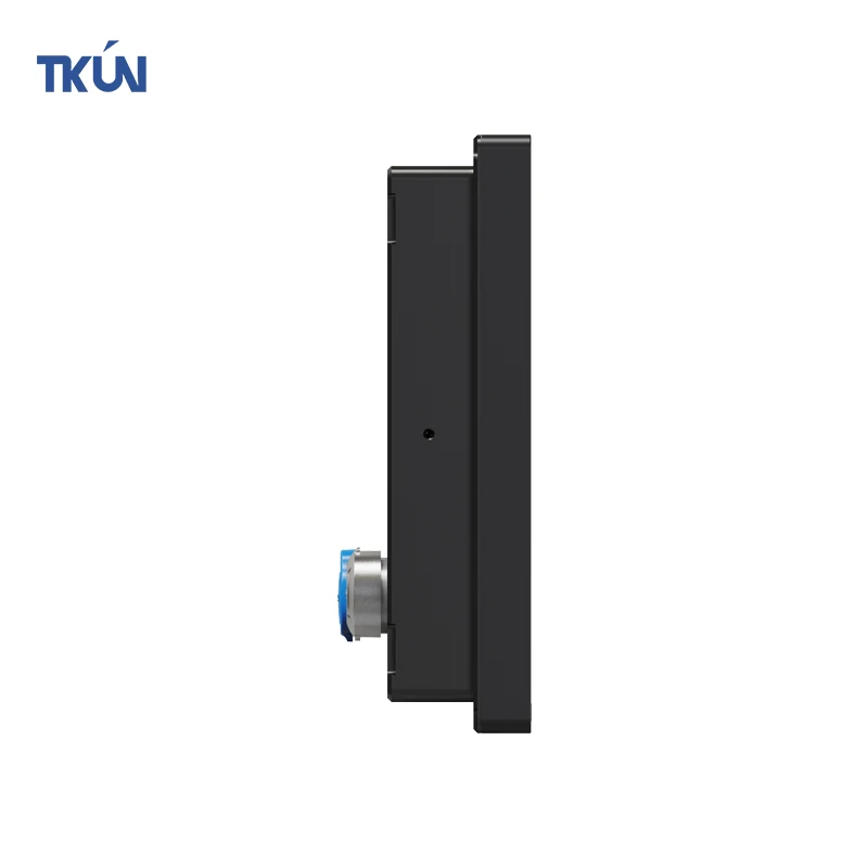 شاشة لمس سعوية مقاومة للماء مقاس 13.3 بوصة، واجهة USB، شاشة HMI صناعية مع غطاء زجاجي للاستخدام الخارجي